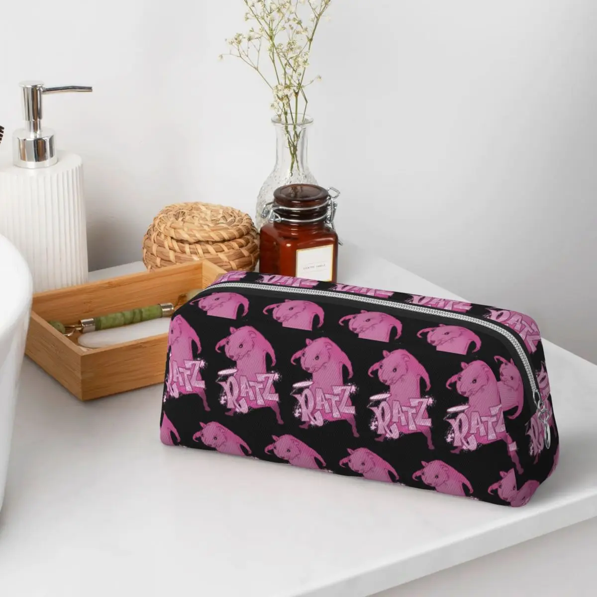 Фото Пеналы RATZs PINK MOUSE для студентов, подарочные пеналы-коробки, сумки для карандашей, пеналы-косметички, держатели для ручек №1