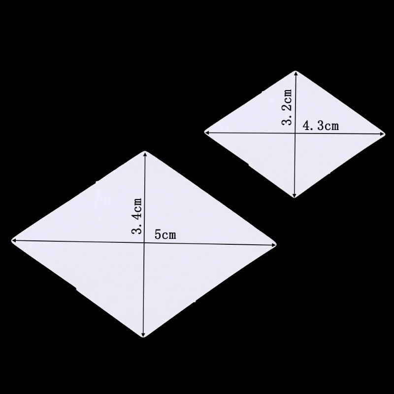100 шт. шаблоны в форме ромба для стёганых и лоскутных изделий | Швейные