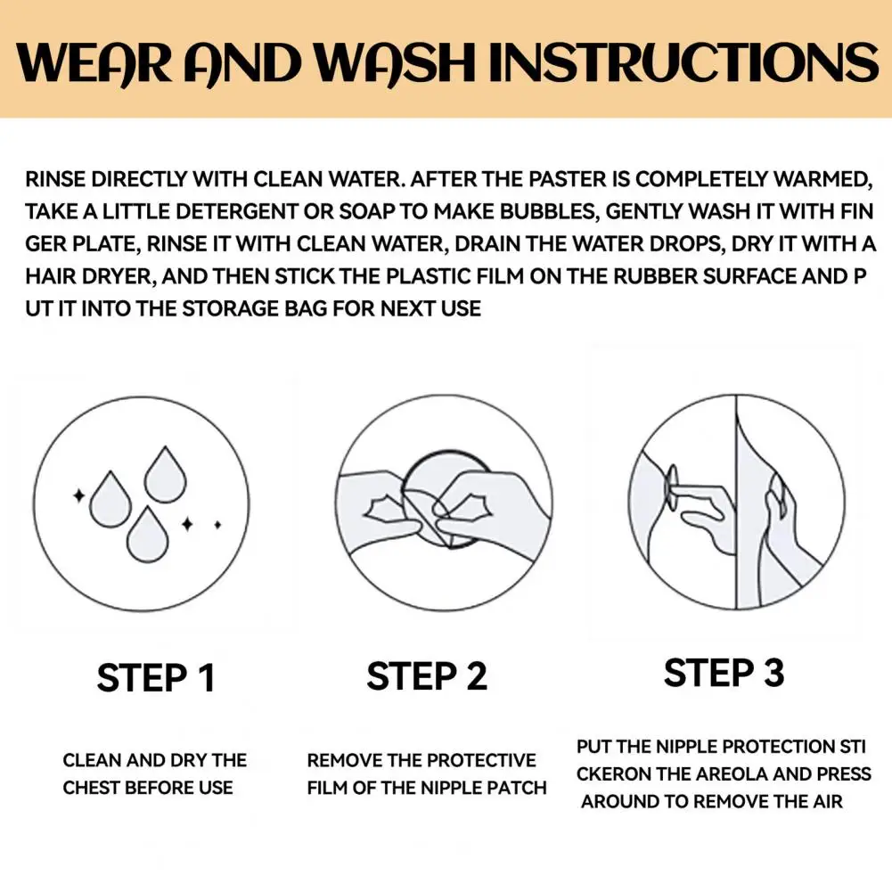 

1 Pair Chest Sticker Stylish Mini Multipurpose Bra Chest Lifter Tape for Women Gather Chest Tape Invisible Chest Stickers