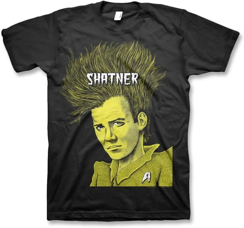 Мужская черная футболка с коротким рукавом и графическим принтом