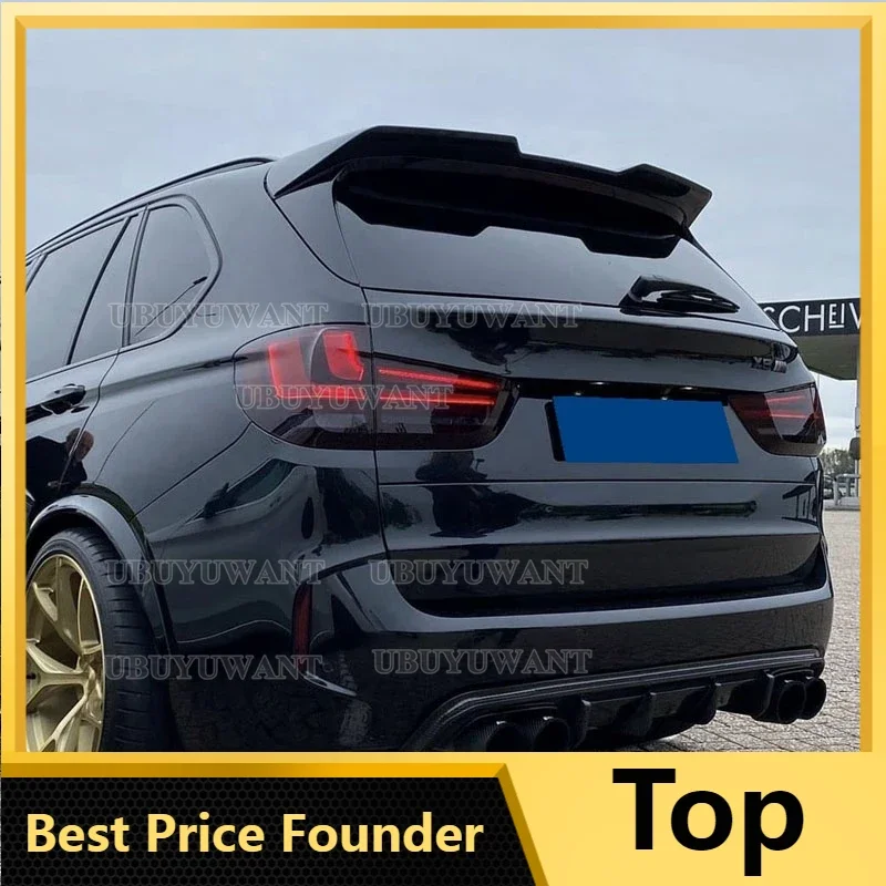 

F15 X5 FRP из углеродного волокна задний багажник, верхний разветвитель, отделка губ для BMW F15 X5 RGD Style 2014-2018