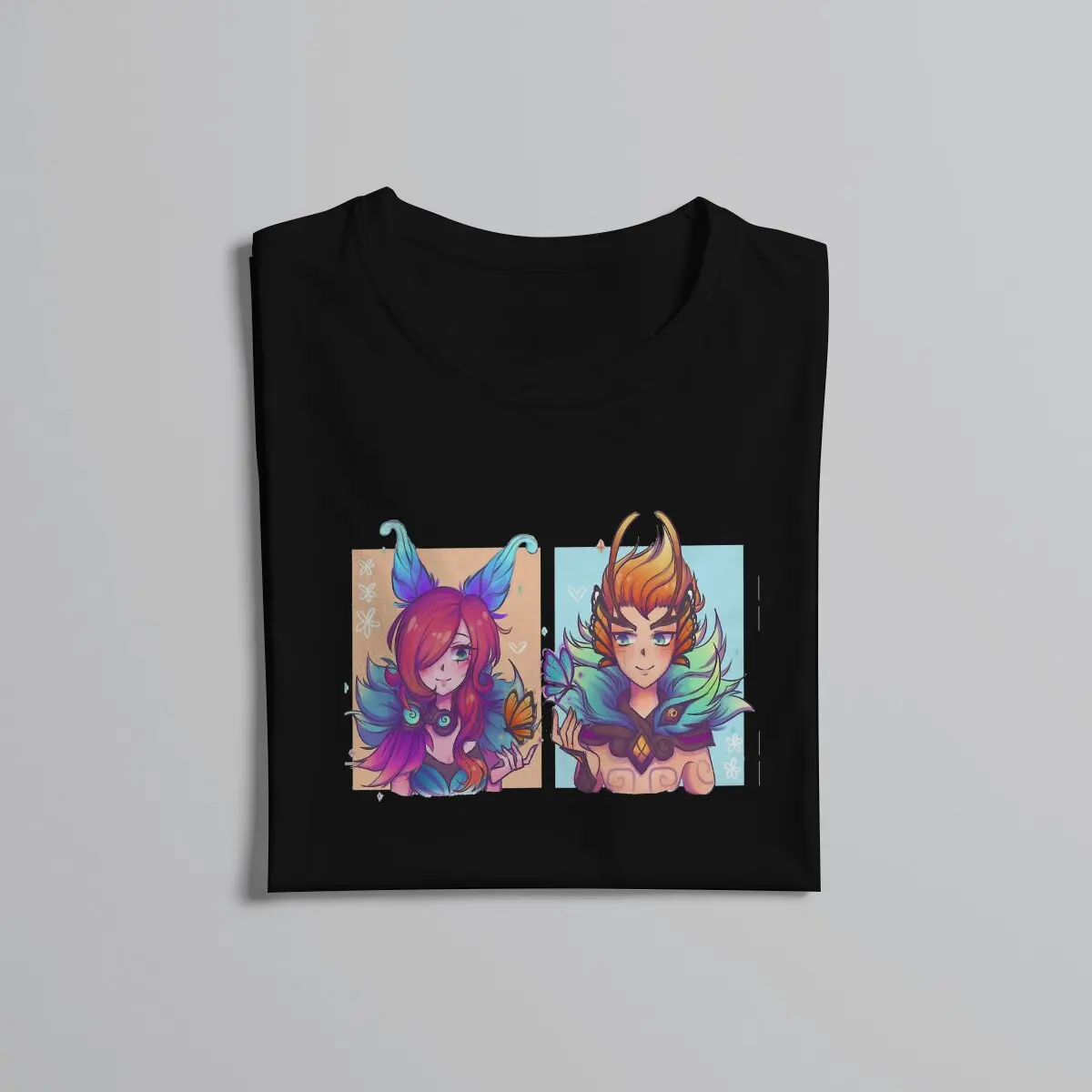 League of Legends Game Elderwood Rakan Xayah футболка Homme мужская одежда Blusas из полиэстера для мужчин