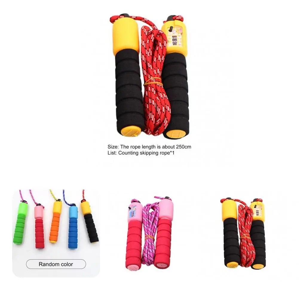 

Screw-Free Useful Adjustable Length Speed Jump Rope Comfortable to Grip Speed Rope Cables Non-slip for Daily Using