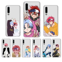 cute anime sk8 the infinity phone case for huawei p20 p30 pro p40 lite mate 20lite for y5 y6 honor 8x 10 capa