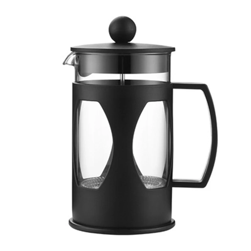 

Press Coffee French Press Pot Coffee Pot Coffee Maker Kettle 35ML Stainless Steel Glass Thermos For Coffee Drinkware
