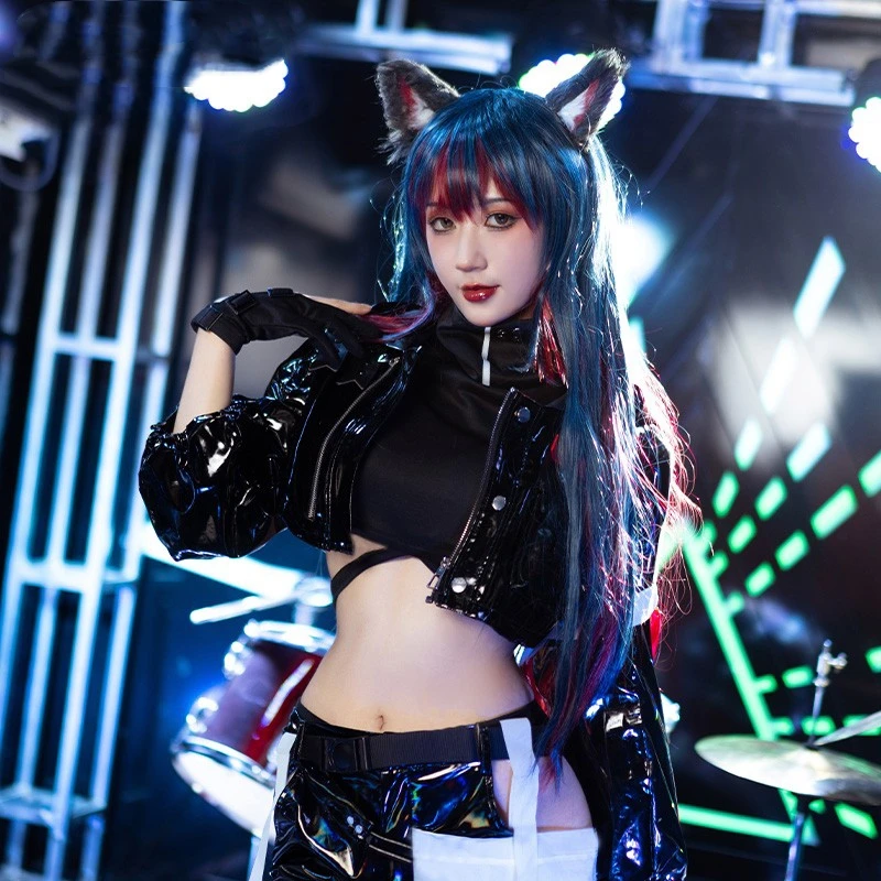 Техасский костюм для косплея игра Arknights аниме женская крутая униформа одежда