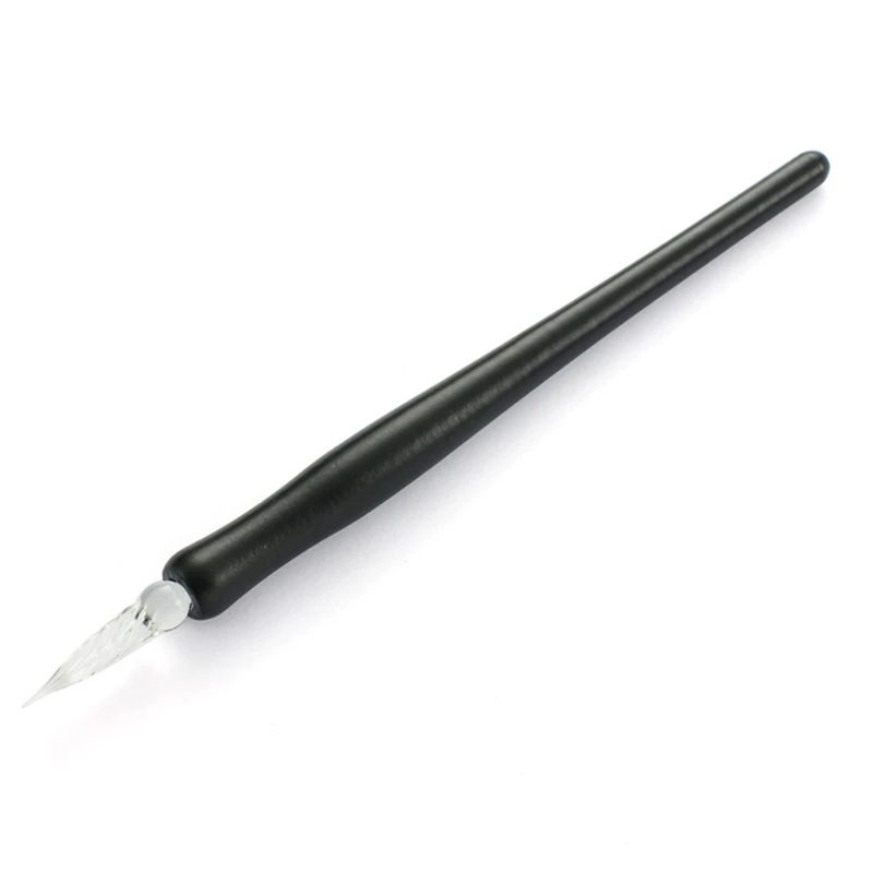 

Изысканная стеклянная ручка ручной работы из стекла, стекла и хрусталя, винтажная ручка