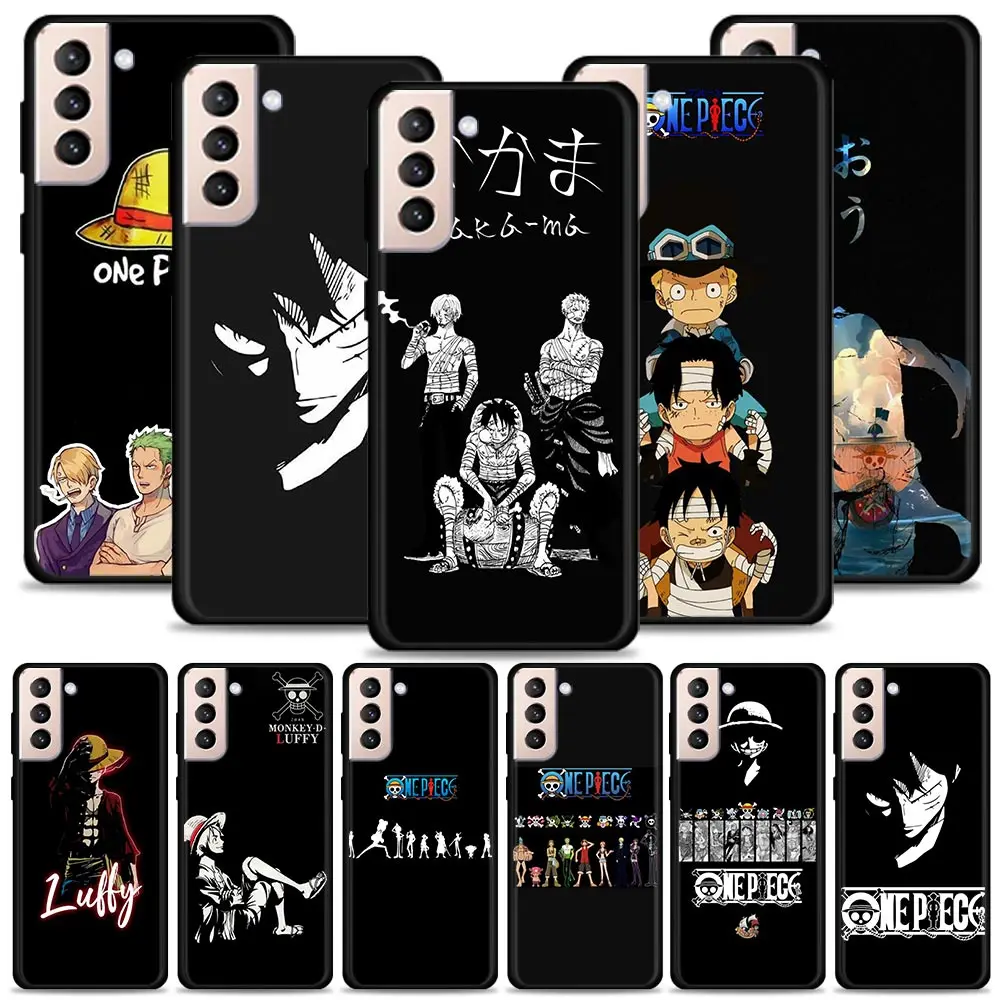

One Piece Luffy Zoro Family For Samsung Galaxy S22 S21 S20 Ultra FE S22 S21 S20 S10 S9 S8 Plus Note 20Ultra 10 Plus Case
