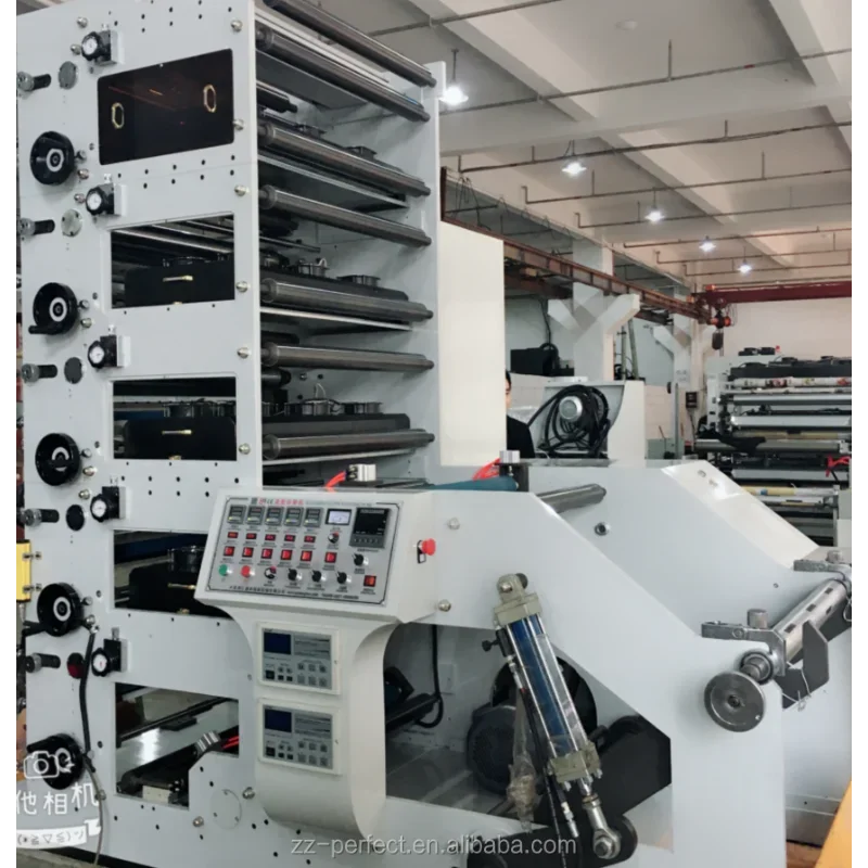 Китай EXW Цена машина для флексографического принтера рулон 4 цветных бумажных