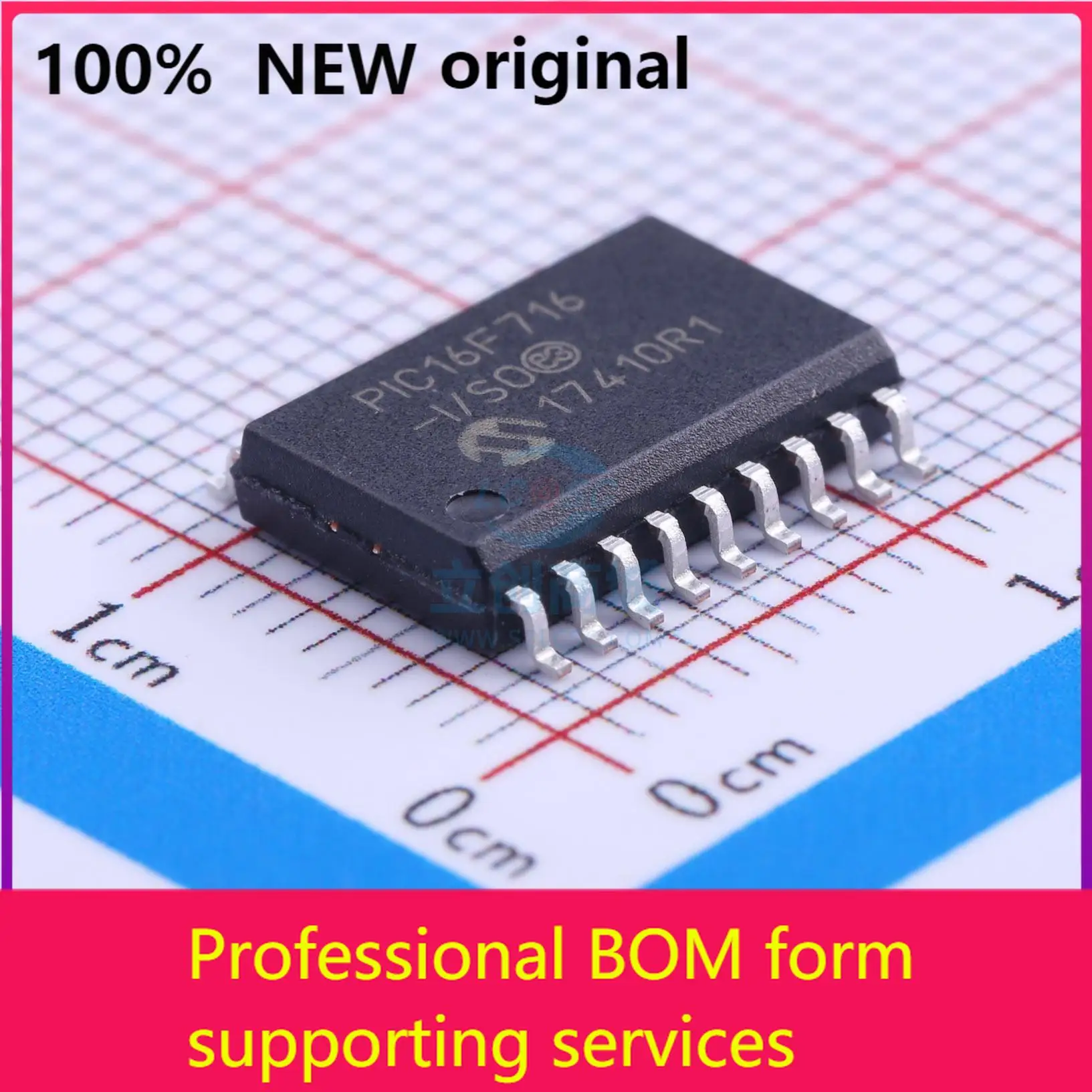 

PIC16F716T-I/SO PIC16F716T-I/SONew Оригинальный оригинальный чип IC 100% оригинал