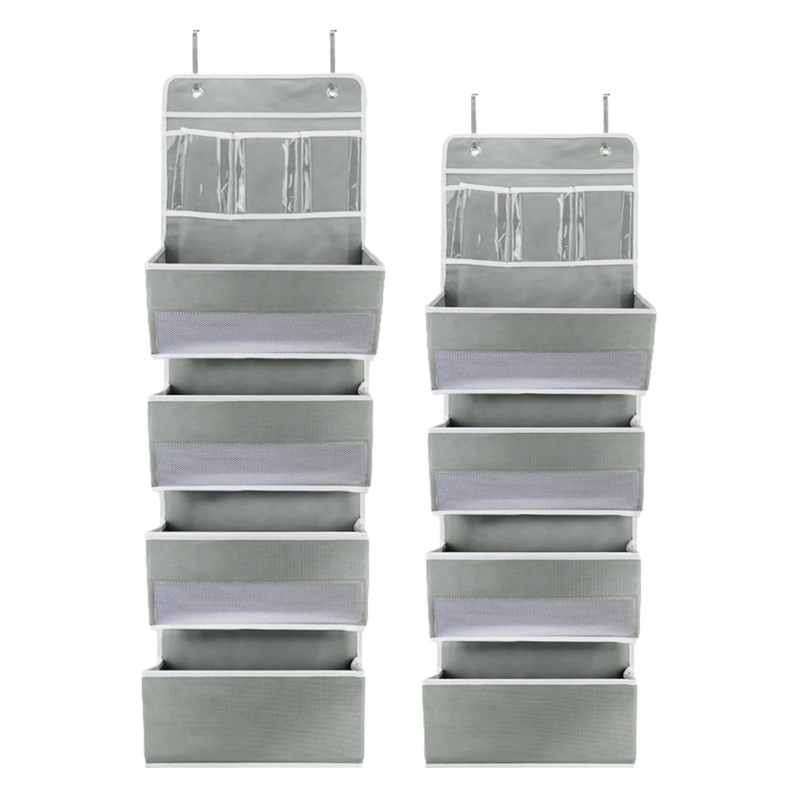 

Five-Layer Suspending Closet Storage Bag Collapsible Clear Organizer Multipurpose Storage Bags For Comforters And Blankets