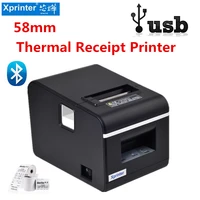 xprprinter auto cutter kitchen receipt thermal printer 58mm rapidly print large capacity xp q90e bluetooth printe ios android