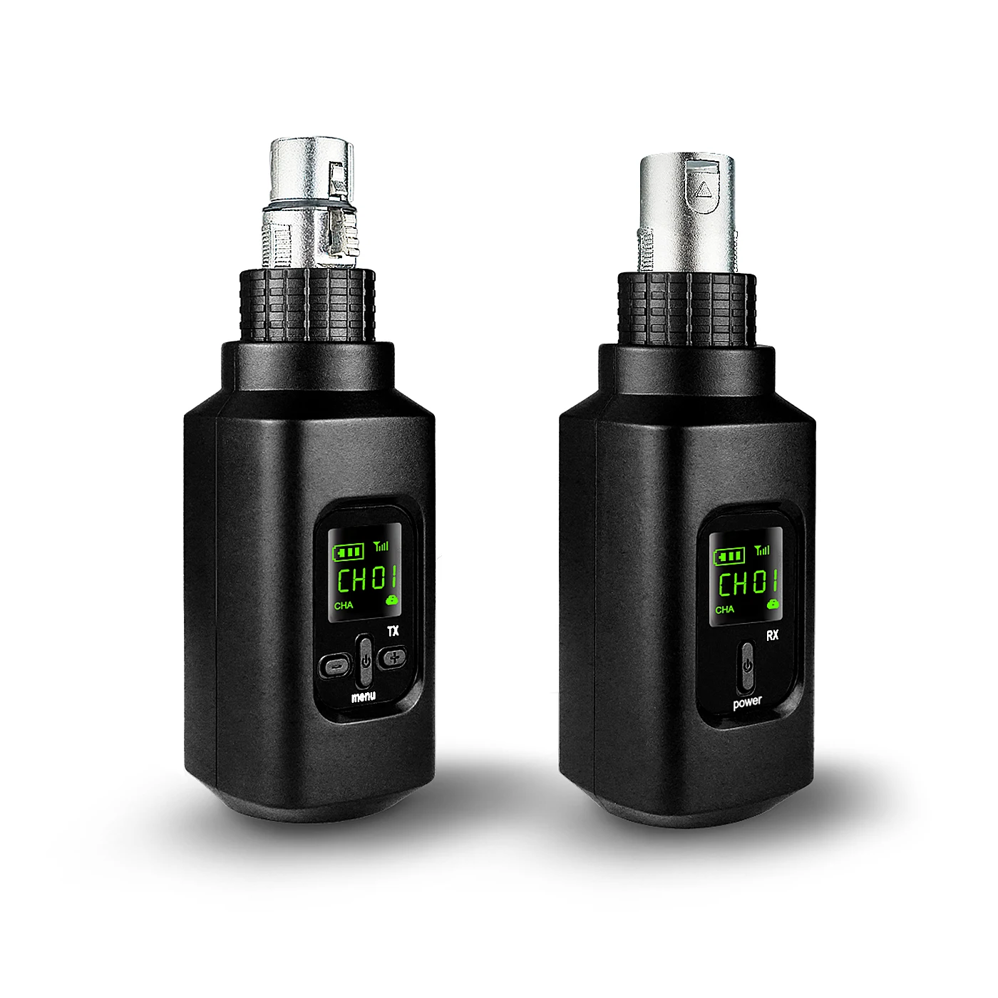 Беспроводная система микрофона XLR-передатчик и приемник для динамического