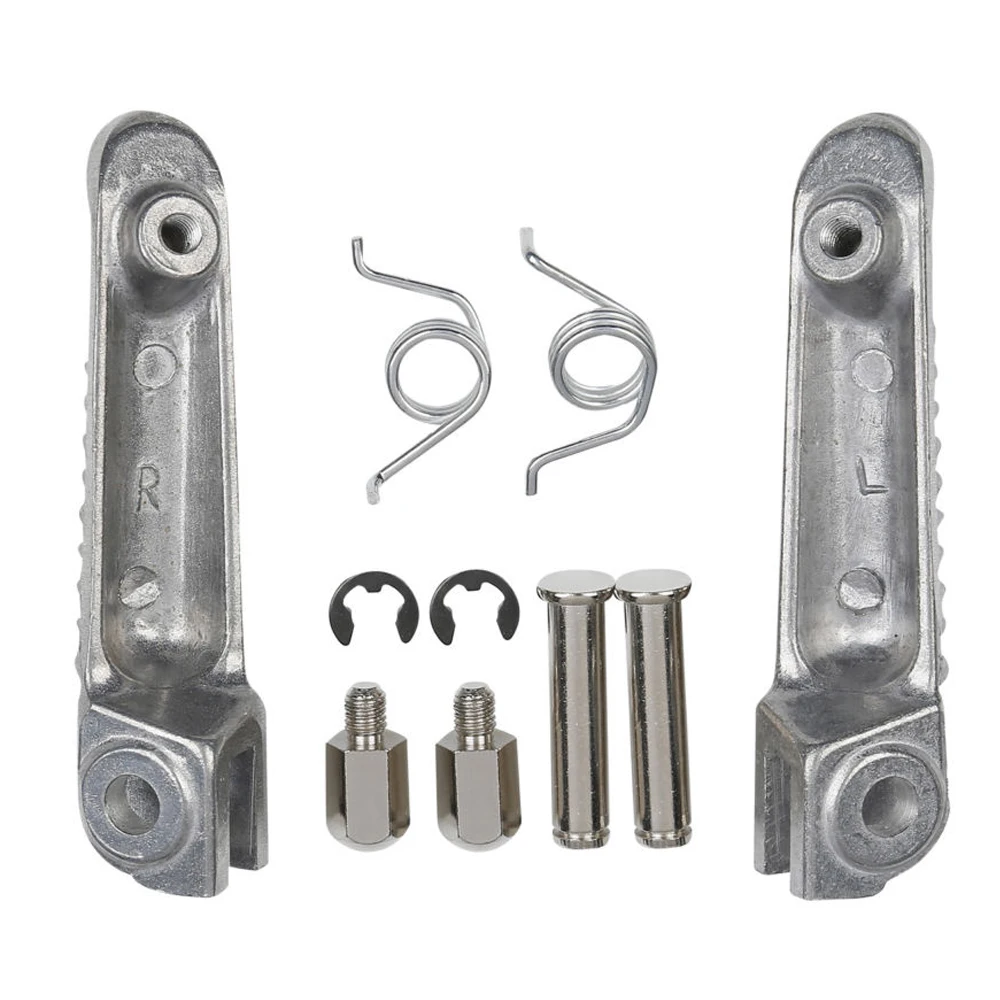 1 пара алюминиевые мотоциклетные ножки для Yamaha YZF R1 R1S R1M R6 R6S