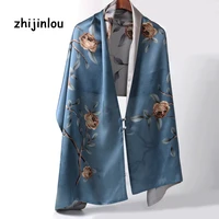 zhijinlou new design 100 silk scarves for women