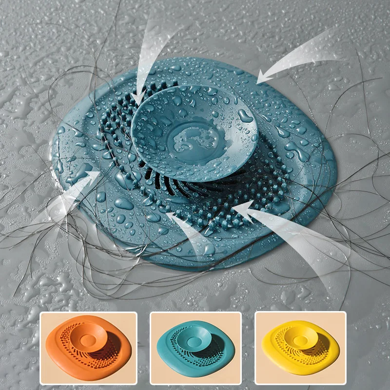 

Kitchen Sink Plug Shower Filter Drain Cover Stopper Sink Strainer Drainer Floor Drain Hair Catcher Bathroom Accessorie