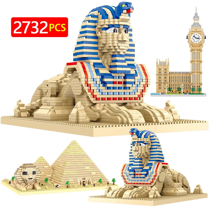 

2732 шт., Детский конструктор «маленький город»