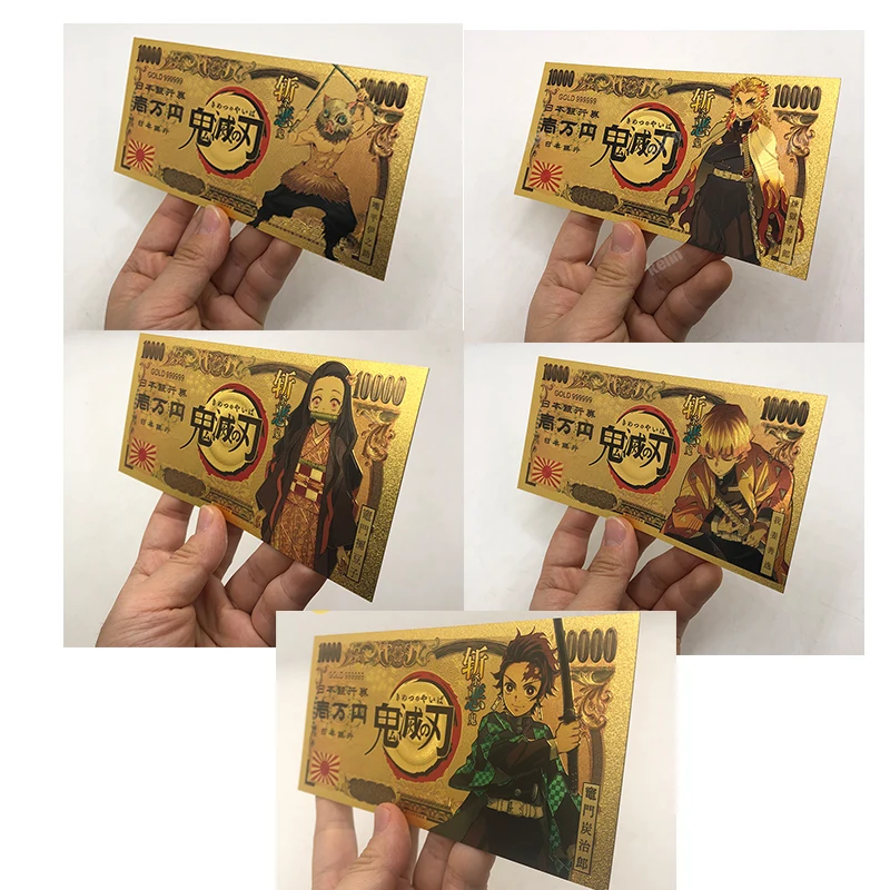 

В продаже по лучшей цене, японский аниме серия Dragon Z, один предмет, рассекающий демонов, набор для банкнот Одри Хепберн, пластиковая карта, по...