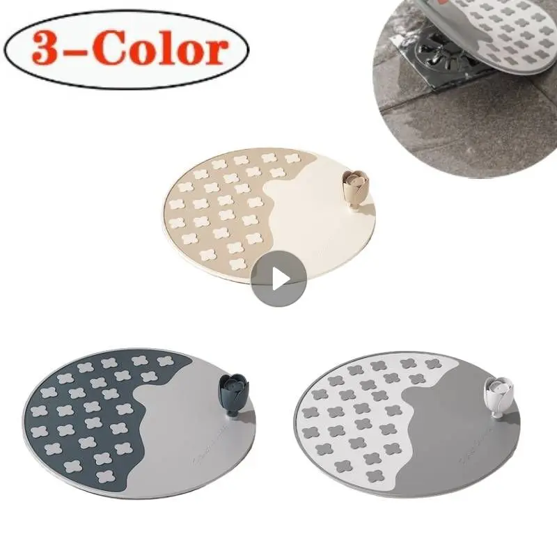 

Silicone Floor Drain Deodorant Pad Kitchen Sink Strainer Toilet Pad Bathroom Anti Odor Sewer Deodorant Cover Water Stopper