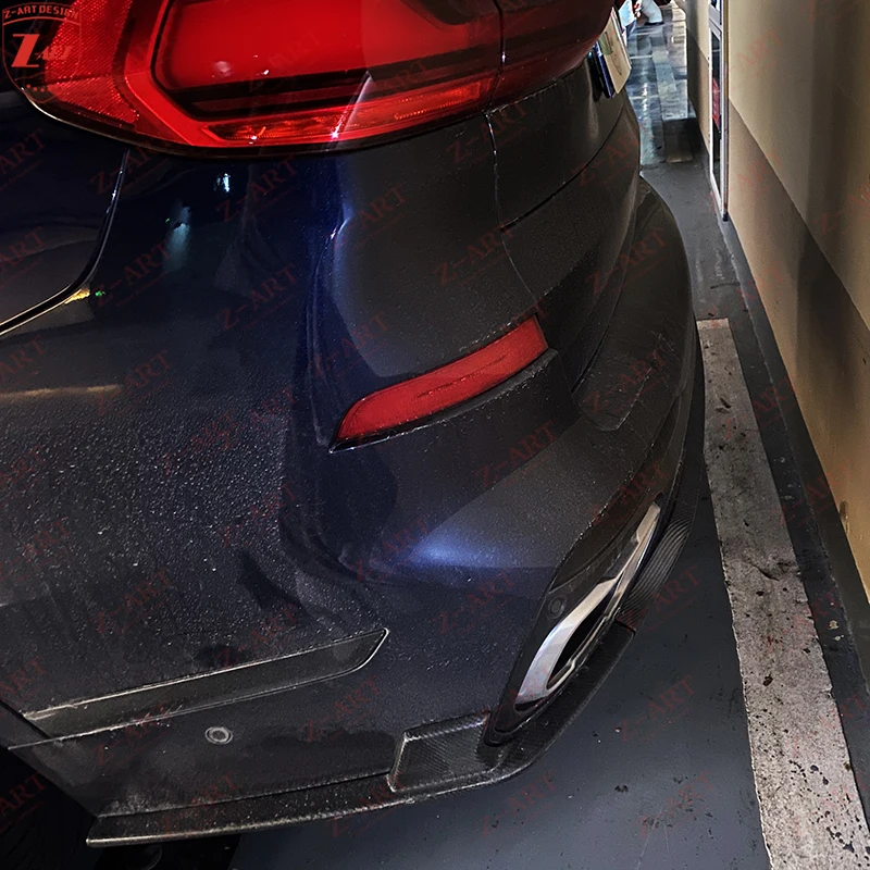 Задний диффузор из углеродного волокна для BMW G07 X7 2019-2020 задний спойлер нижний