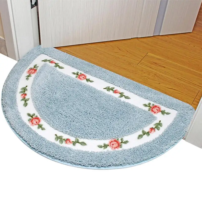 

Flower Bath Mat Beautiful Rose Flower Bath Mats Non-Slip Door Mat Kitchen Mat Soft Bathroom Rugs Pink Floral Rug For Living Room