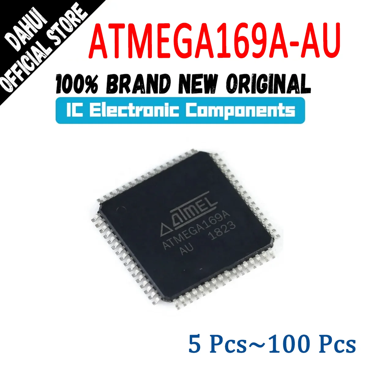 

ATMEGA169A-AU ATMEGA169A ATMEGA169 ATMEGA IC MCU Chip TQFP-64 in Stock 100% New Originl Original authentic Support BOM Quotation