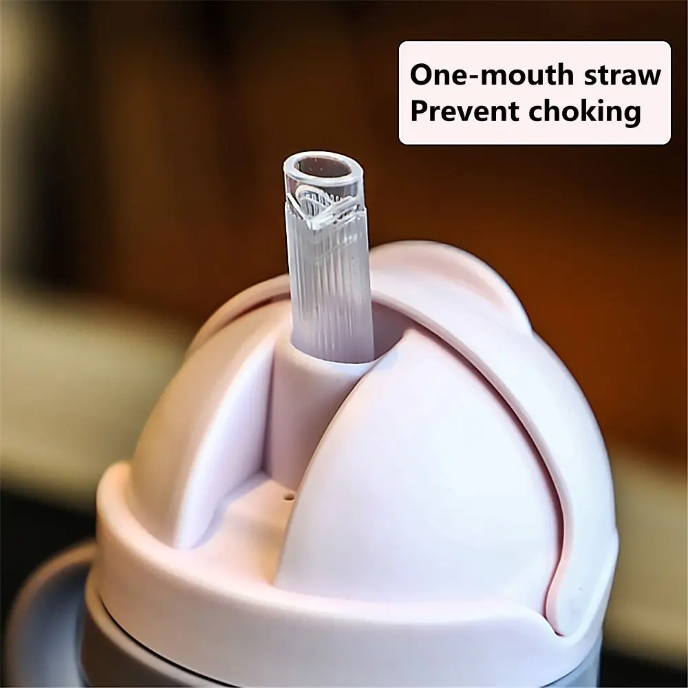 Детская Бутылочка для воды с соломинкой и гравитационным шариком