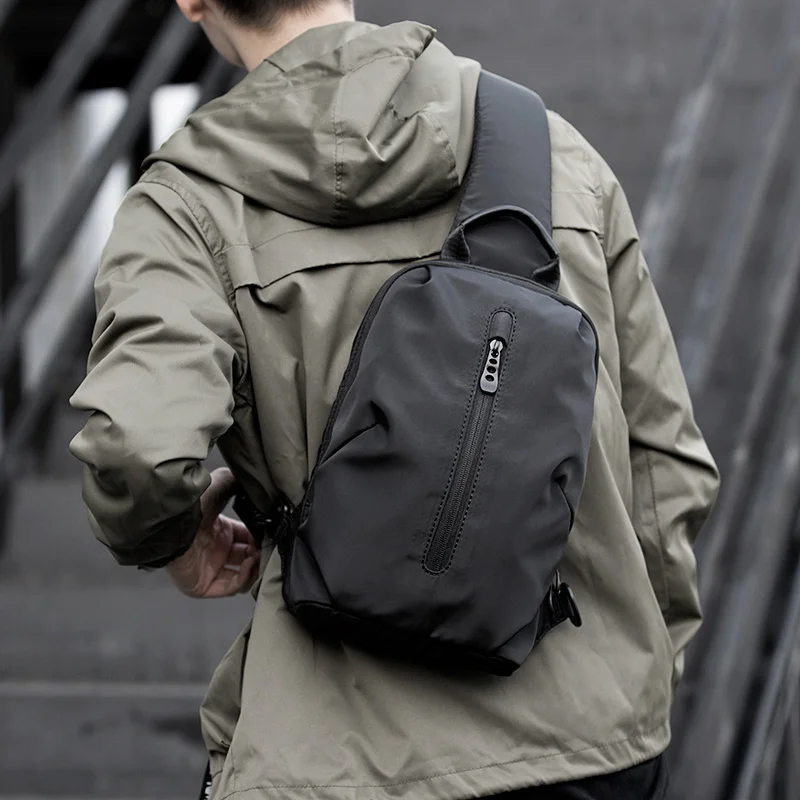 

Повседневная сумка через плечо, нагрудная сумка, сумка-мессенджер, слинг для мужчин, мужская противокражная школьная сумка для улицы