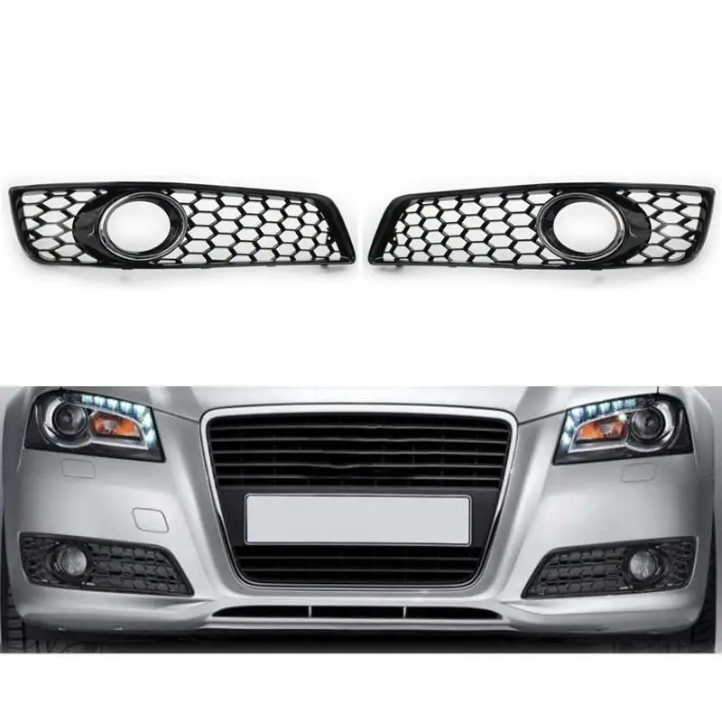 

Сетчатая решетка для передней противотуманной фары Audi A3 8P 2009-2013, 2 шт.