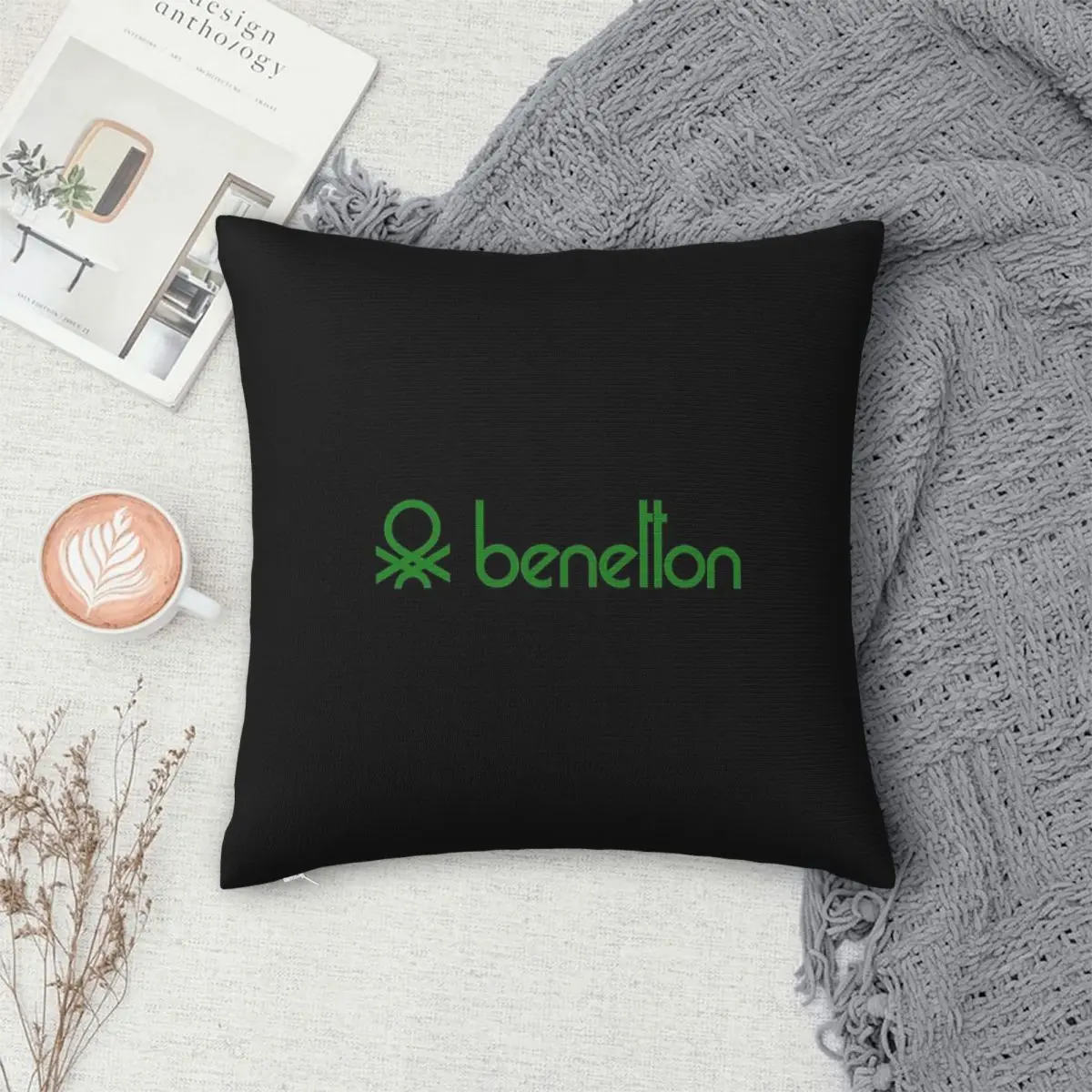 

United Colors Of Benetton Pillowcase Polyester Pillows Cover Cushion Comfort Throw Pillow Sofa Decorative Cushions Used for Home