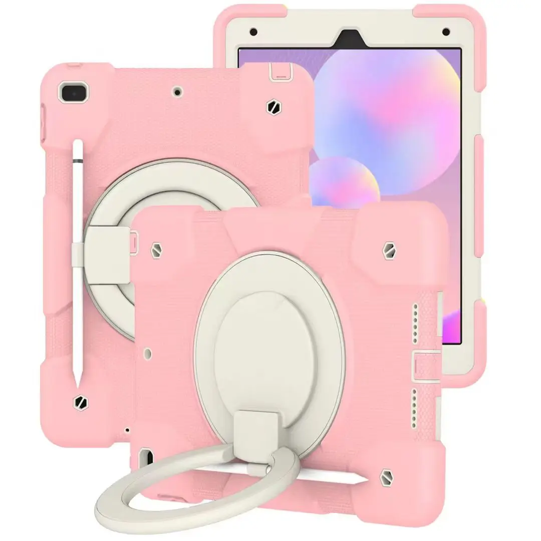 

Shockproof Case for Samsung A8 10.5 X200 X205 T290 T295 Protective Samsung Tab Cover Holder Children Safe Case for Samsung Tab