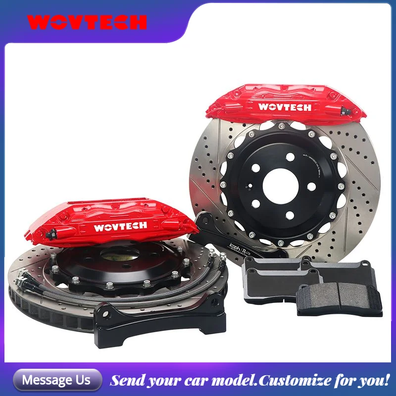 

Customzied Big Brake System F50 Big 4pot Calipers with 380*32mm Drilled Discs for Acura Mdx Front 19'' 20'' 21'' 22''