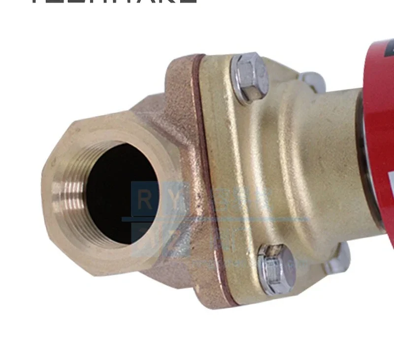 Соленоидный клапан с паровым отпаривателем REDAN двухсторонний из бронзы