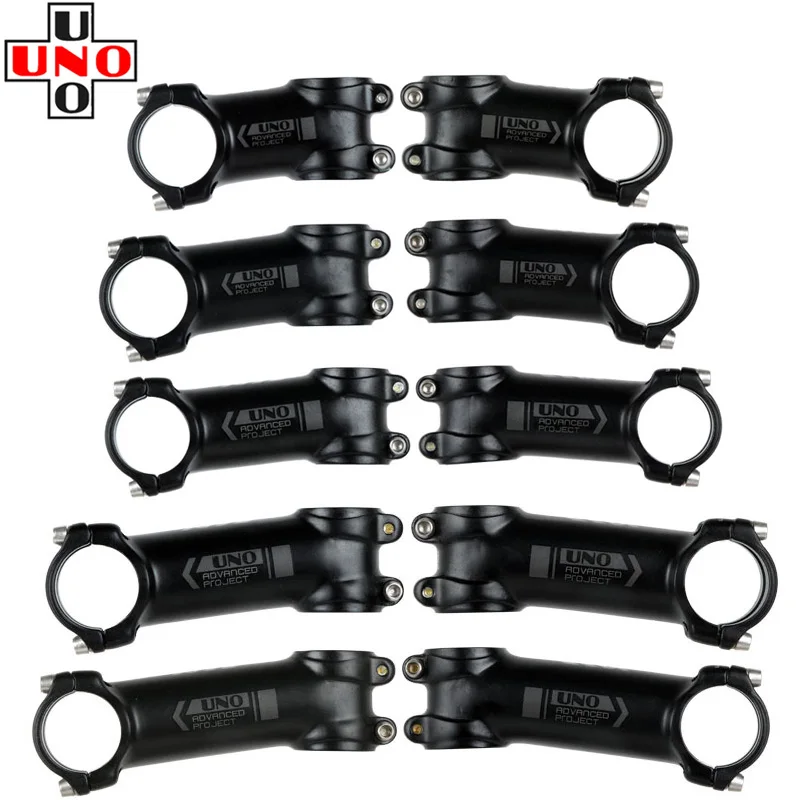 UNO 7075 Сверхлегкий вынос велосипеда 7 17 градусов шоссейного MTB 31 8 мм 60/70/80/90/100