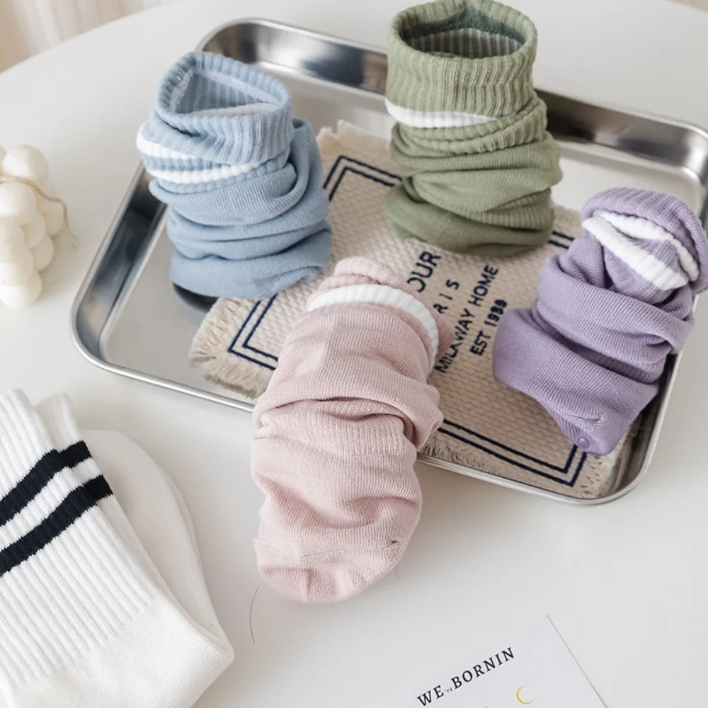 

Comfortable Sports Yoga Socks For Women Solid Color Non-slip Women Socks Middle Tube Hosiery Korean Style Socks Cotton