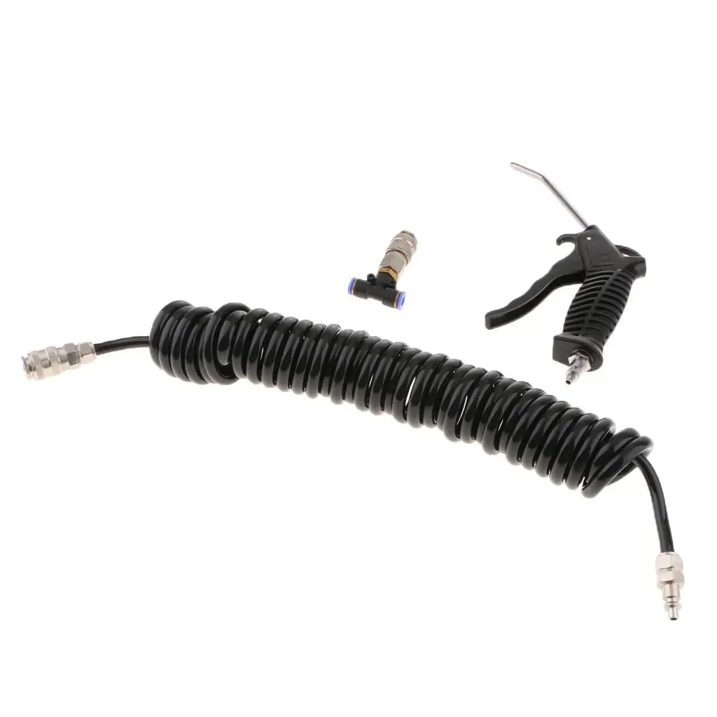 

Профессиональный пневматический пистолет, компрессор с 5-метровым шлангом, аксессуары для очистки