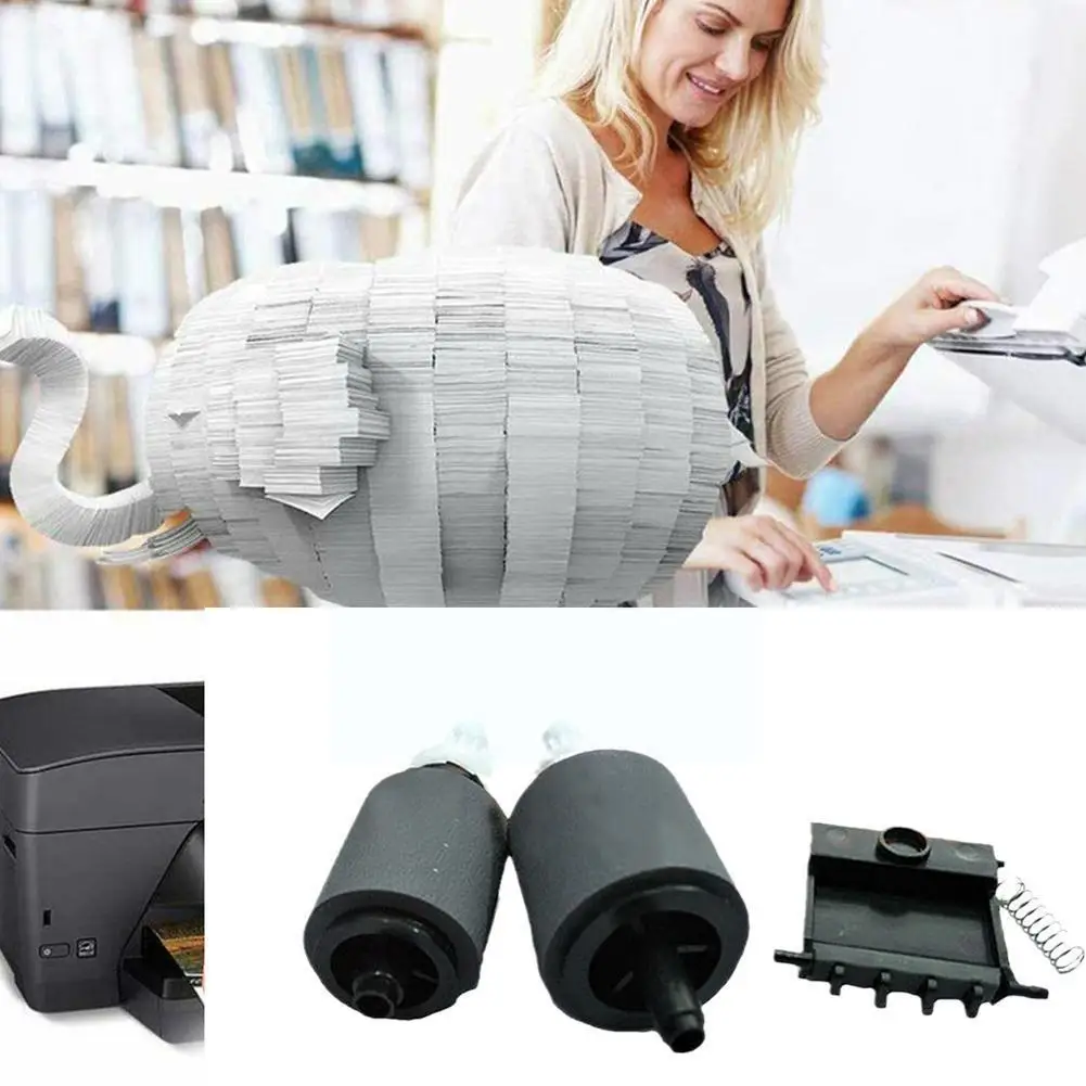 

1x Cf288-60015 Cf288-60016 A8p79-65001 A8p79-65010 Doc Feeder Adf Roller Maintenance Kit For Hpm425 M476 M521 M570adf N0e1