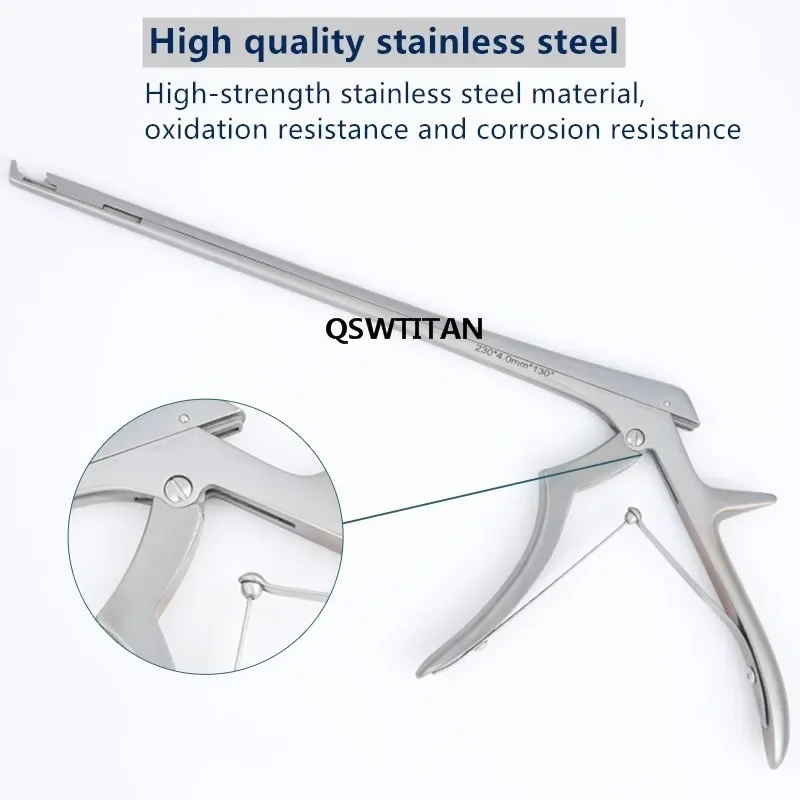 1 шт. 90/110 градусов Bone Kerrison Rongeur с ветеринарным ортопедическим инструментом для