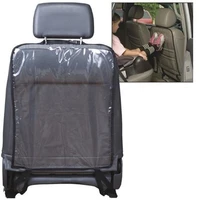 automobile car care seat back protector case cover auto accessaries children kids baby kick mat mud clean plastic anti kick pad