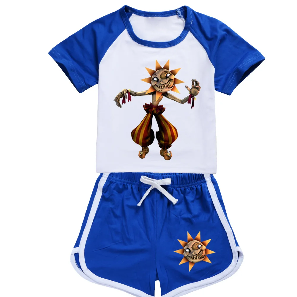 Летние спортивные костюмы для девочек и мальчиков детская спортивная футболка