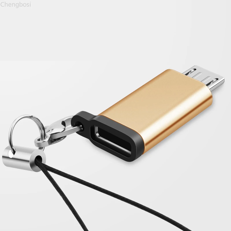 Кабель-адаптер USB Type-C мама-Micro папа для телефонов Android зарядное устройство Sycn Otg