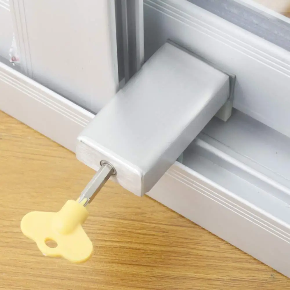 New Door and Window Restrictors Adjustable Door Frame Stopper for Children Safety Window Locks for Home and Office