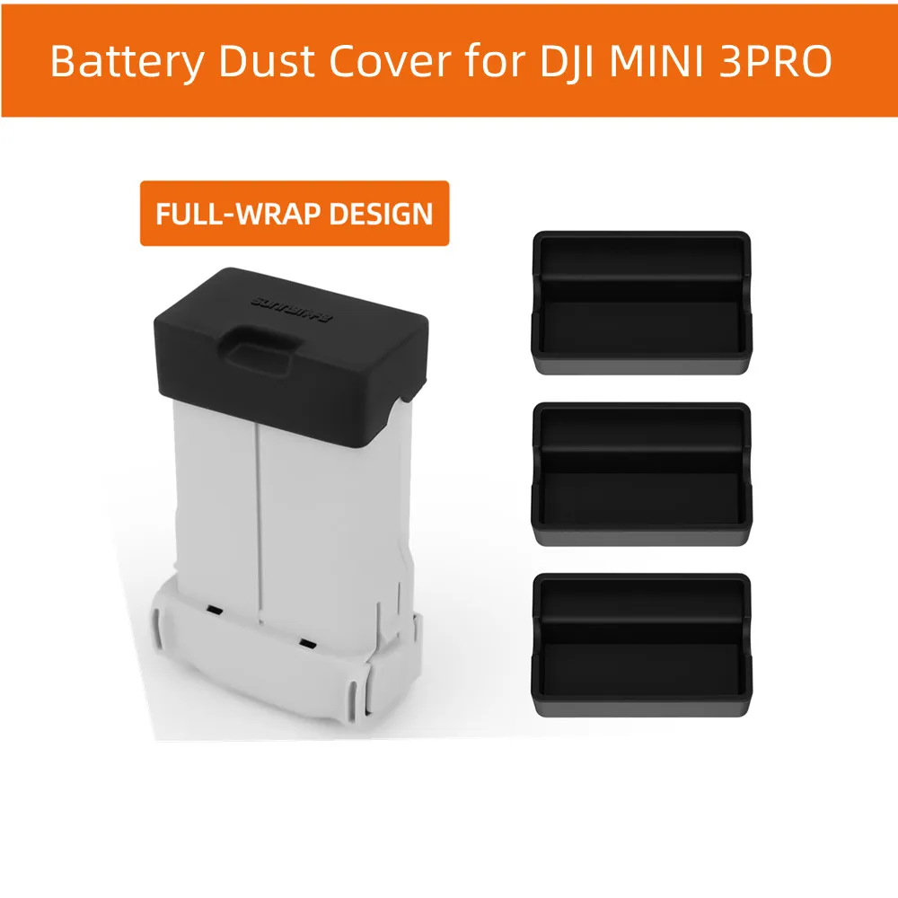 

Mini 3 Pro Battery Cap Drone Intelligent Flight Battery Charging Port Silicone Plugs Cover Protector for DJI Mini 3 Pro