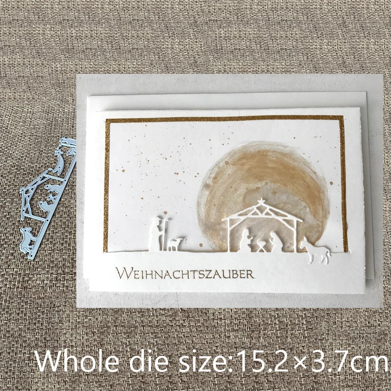 

New Design Craft Metal Cutting Die cut dies panoramic Jesus Prayer scrapbook Album Paper Card Craft Embossing die cuts