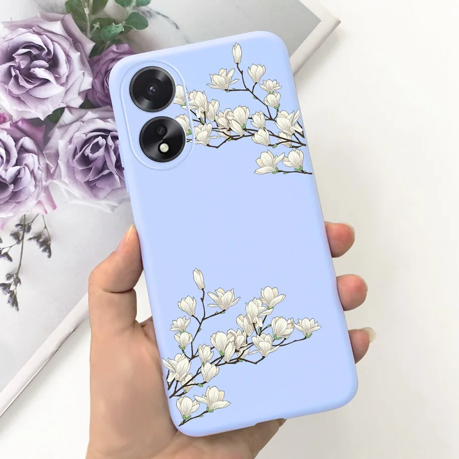 Противоударная силиконовая Мягкая задняя крышка для OPPO A38 A78 4G 2023