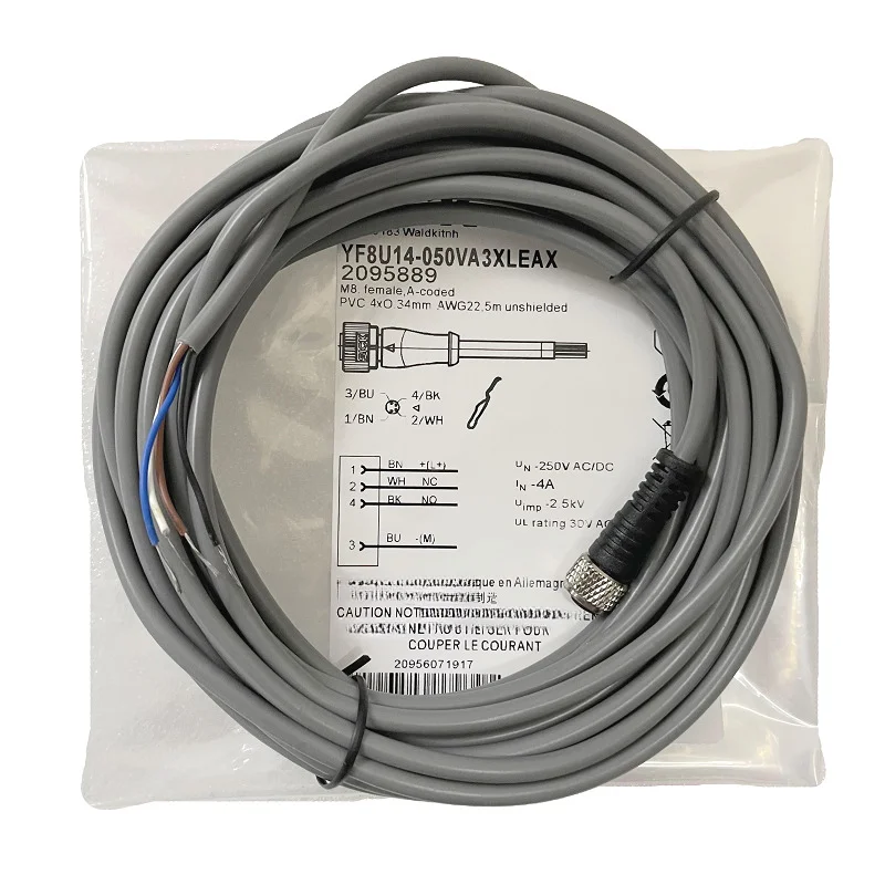 Фото Датчик приближения Dmh .YF8U14-050VA3XLEAX 2095889 YF8U14050VA3XLEAX, 1 шт., новая замена для SICK №2