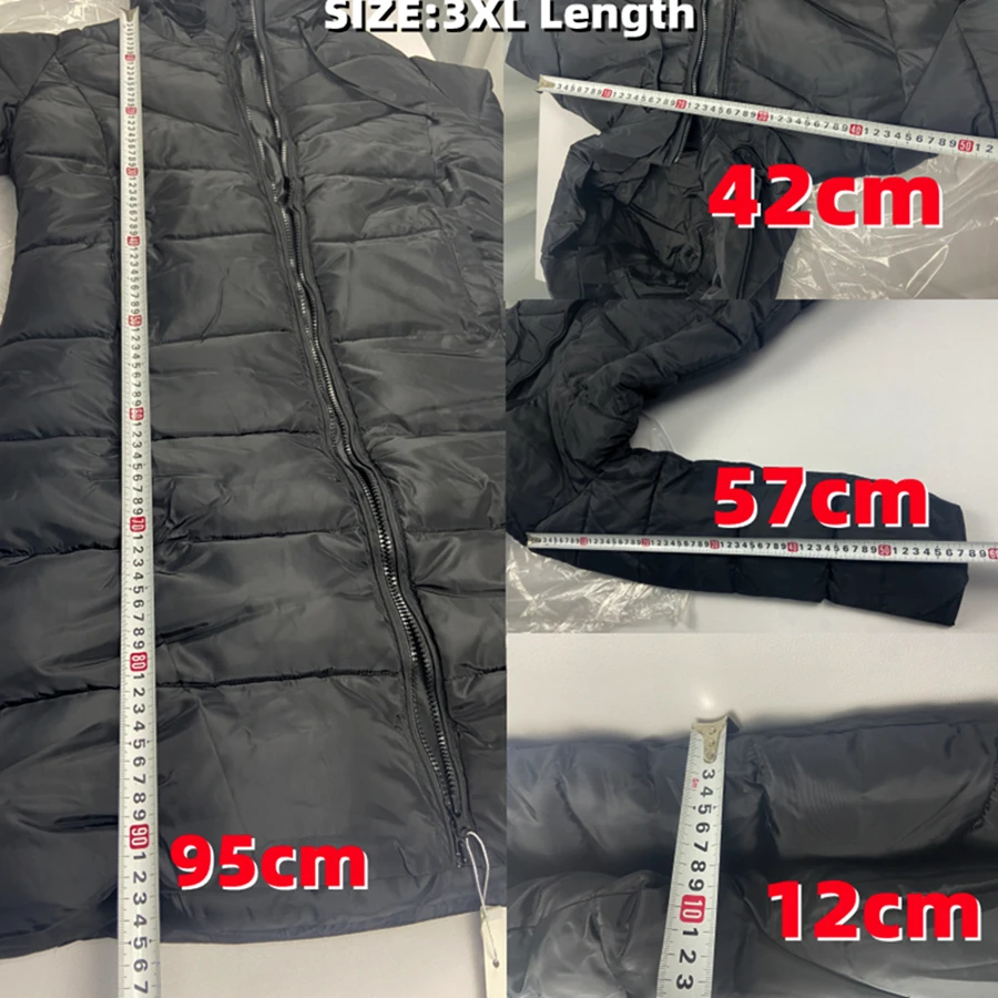 Winter Oversized 5XL Hooded Warm Thick Long Coat Women Cotton Padded Parkas Snowwear Overcoat Classic Outwear Windbreaker Jacket