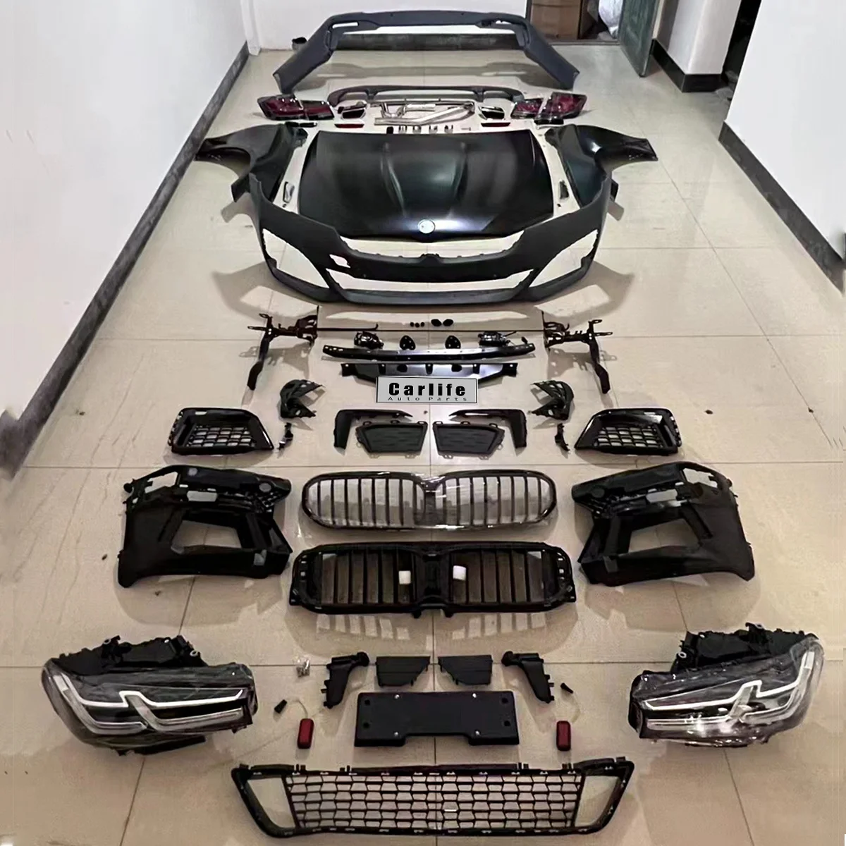 Автомобильный бампер для BMW серии 5 преобразование F10 в G30 Lci 2022 внешний вид