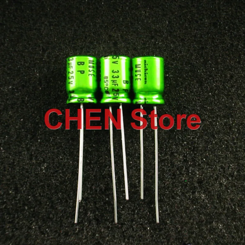 Фото 1 шт. NICHICON MUSE BP ES 35V 10UF 4.7UF 22UF 33UF 47UF 100UF 470UF Неполярный электролитический конденсатор Hi-Fi для аудио 35V100UF 35V47UF №3