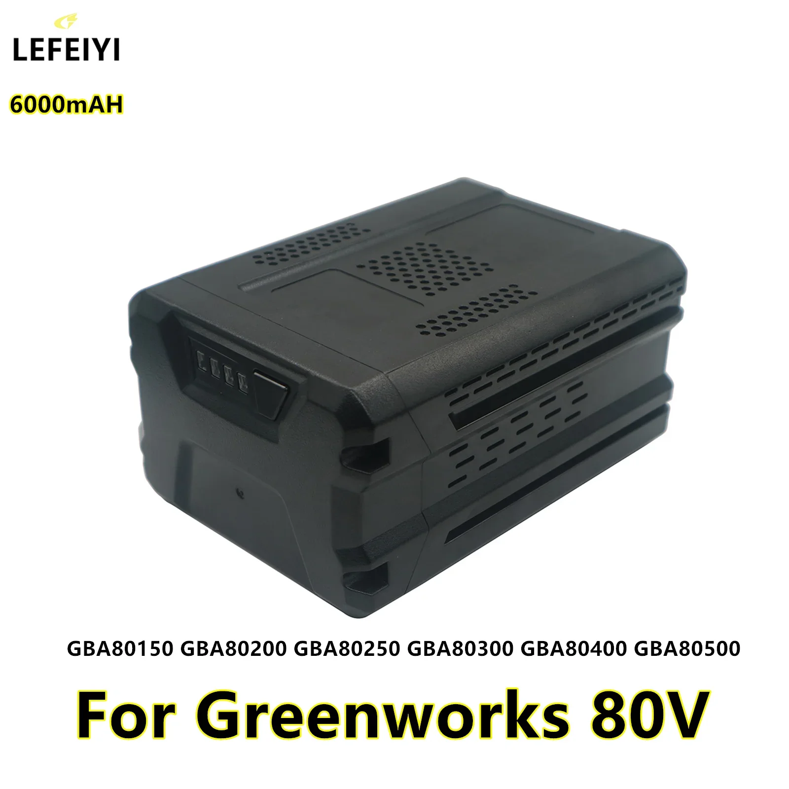 Сменный аккумулятор LEFEIYI 80 в 6000 мАч для Greenworks PRO литий-ионный GBA80150 GBA80200 GBA80250 GBA80300